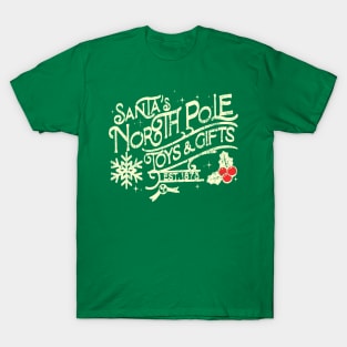 North Pole Toys and Gifts est 1873 T-Shirt